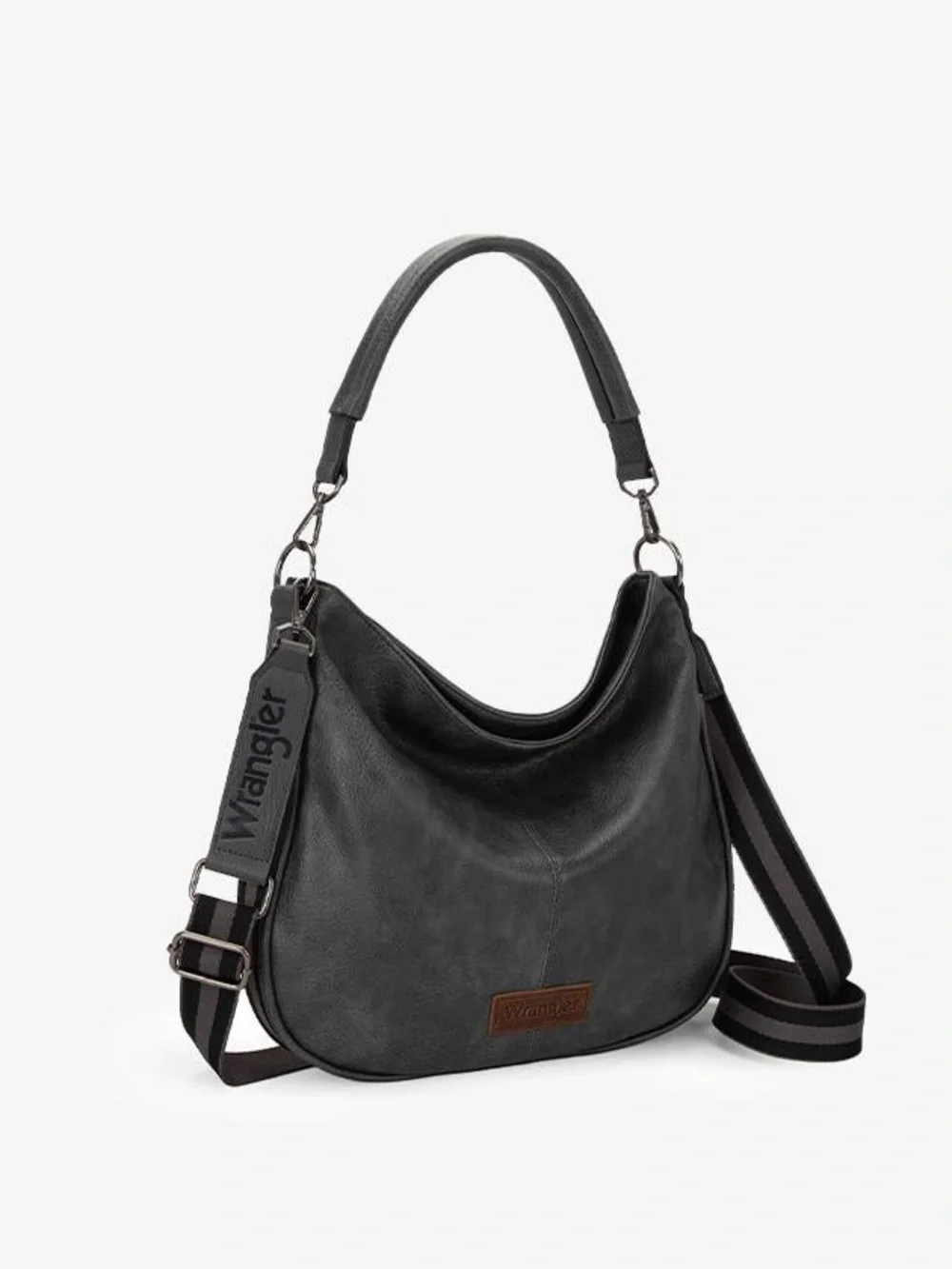 Wrangler Black Hobo Shoulder Bag